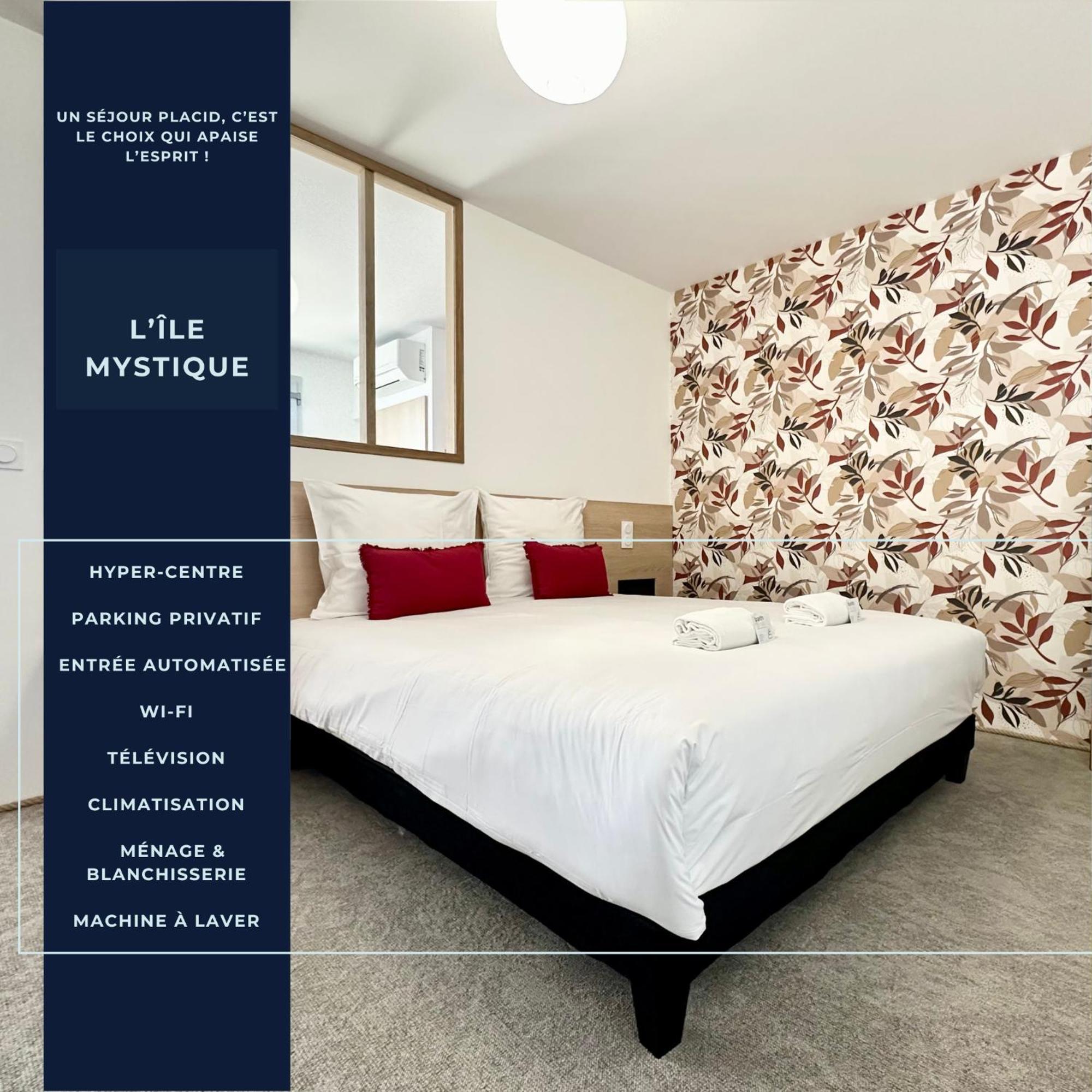 L'Ile Mystique - Central - Parking Prive - Neuf - Clim 蒙德马桑 外观 照片